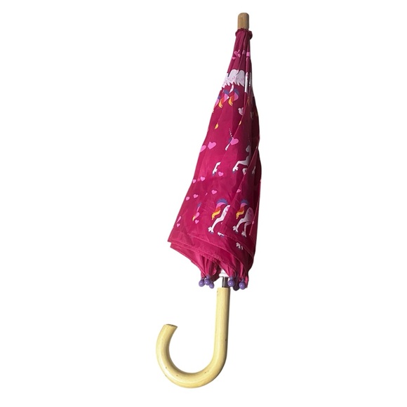 Magical Pink Unicorn Kids Umbrella - Picture 6 of 6